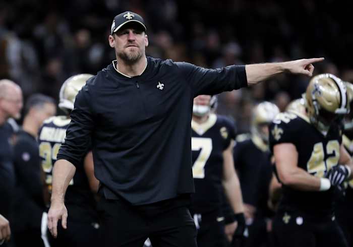 Dan Campbell - Saints assistant head coach and tight ends coach